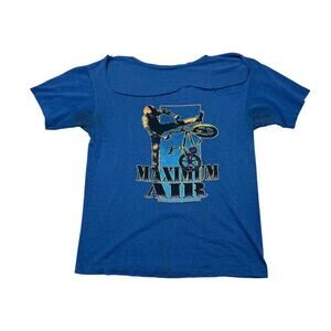 Vintage Thrashed BMX Maximum Air Shirt 17x21 Distressed Sun Sportswear